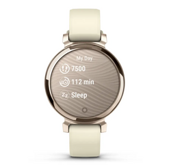 Garmin Lily 2 Cream Gold with Coconut Silicone Band 010-02839-70