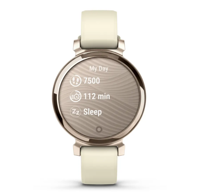 Garmin Lily 2 Cream Gold with Coconut Silicone Band 010-02839-70 - Image 6