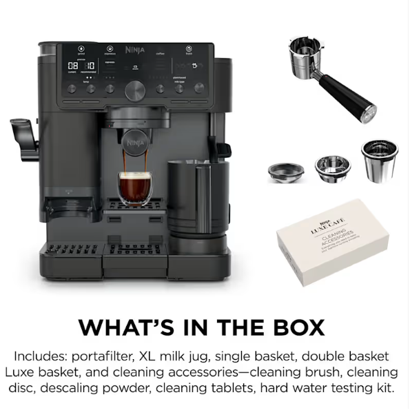 Ninja Luxe Café Espresso Bar Coffee Machine Black | ES701UKBK2 - Image 3