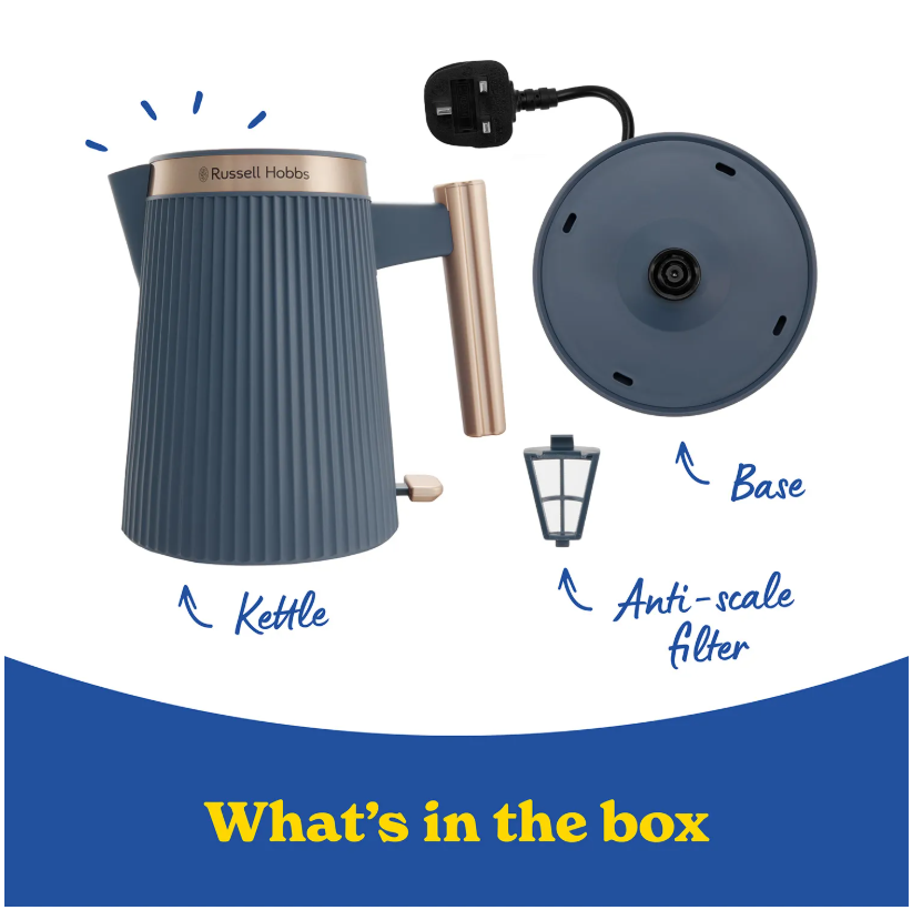 Russell Hobbs Bronte Kettle Navy | 26752 - Image 8