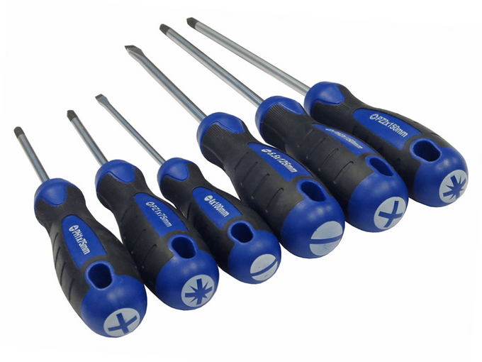 Fai/Full Screwdriver Set 6 Pce Soft Grip Boxed | FAISDSET6PRO - Image 3
