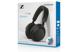 Sennheiser Accentum Black Wireless Headphones, high-quality sound, sleek design | Available at Keans Claremorris