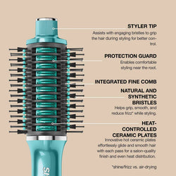 Shark Glossi 2-in-1 Hot Tool and Air Glosser - Juniper