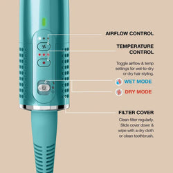 Shark Glossi 2-in-1 Hot Tool and Air Glosser - Juniper