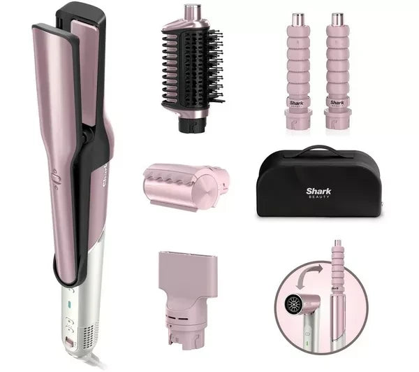 Shark Glam Ceramic Air Styling & Drying System – Pink| HD6051SUKPK Keans Claremorris