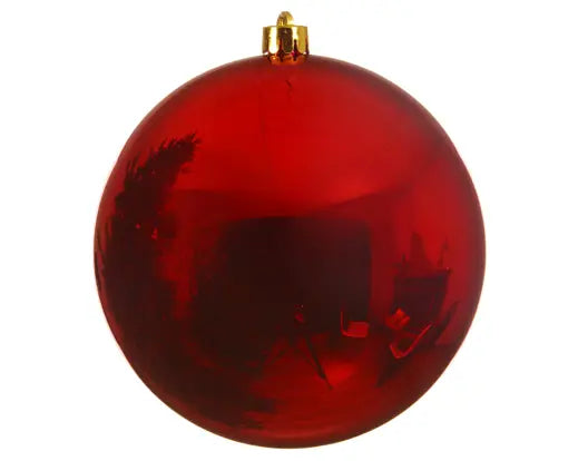 Shiny Christmas Red Bauble – 20cm Keans Claremorris