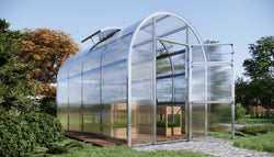 Sigma Lux 2m x 14m with 6mm polycarbonate Greenhouse