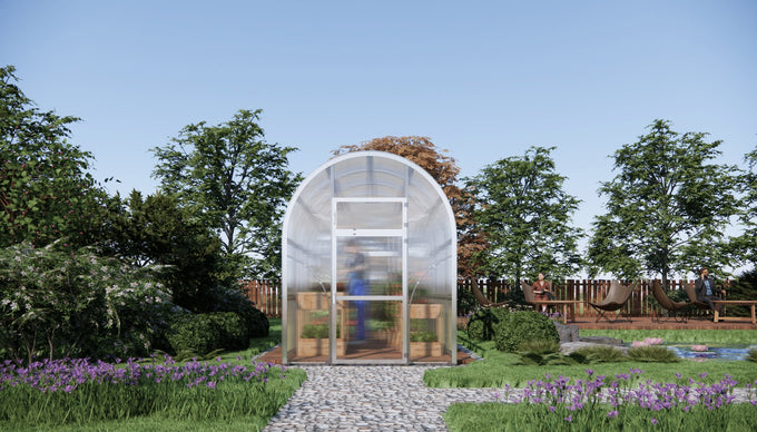 Sigma Lux 2m x 2m with 6mm polycarbonate Greenhouse - Image 1