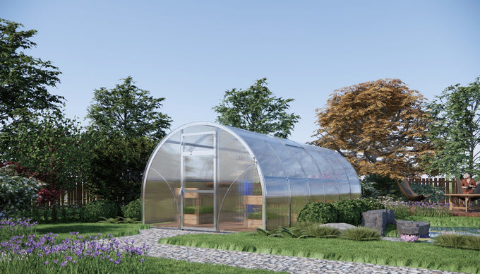 Sigma Lux 3m x 8m with 6mm Polycarbonate Greenhouse - Image 1