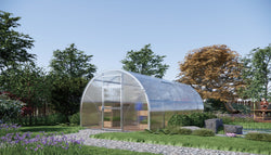 Sigma Lux 3m x 14m with 6mm polycarbonate Greenhouse