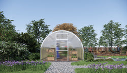 Sigma Lux 3m x 8m with 6mm Polycarbonate Greenhouse