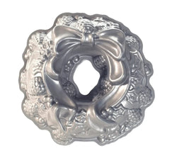 Silver Holiday Wreath Bundt Pan Keans Claremorris