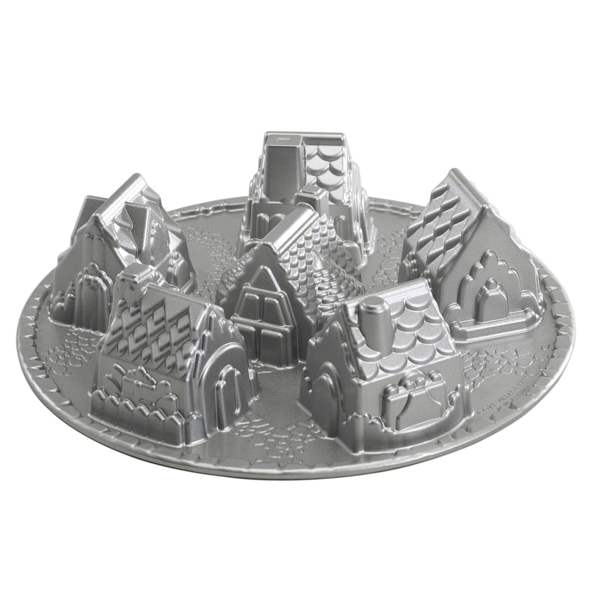 Silvery Cozy Village Bundt Pan Keans Claremorris