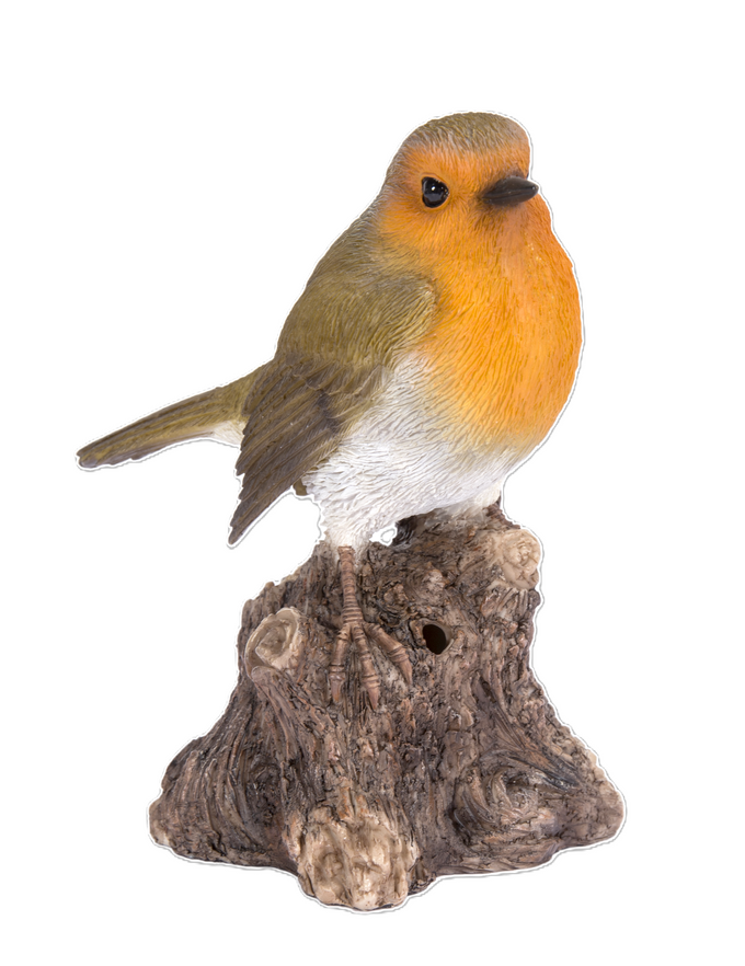 Singing Robin on Stump F - 14cm Keans Claremorris