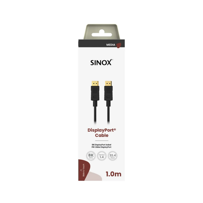 Sinox Display Port 1M 1.4 Keans Claremorris