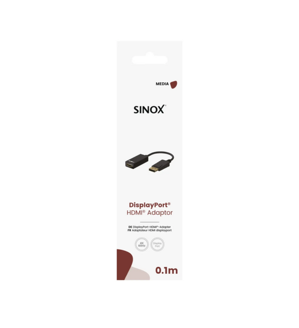 Sinox Display Port To HDMI Adaptor Keans Claremorris