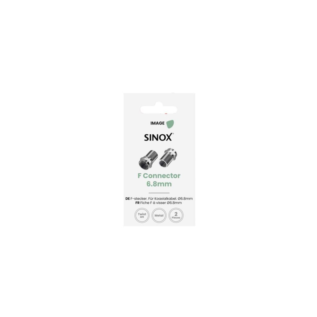 Sinox ONE F-Connector 6.8MM Twist On | Keans Claremorris