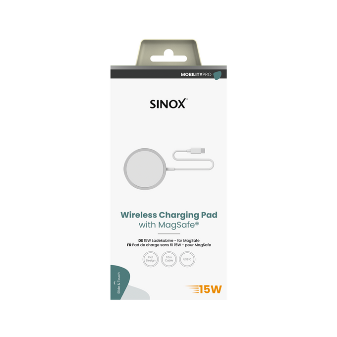 Sinox Wireless Charger 15 W Magsafe | Mag Safe Charger | Keans Claremorris