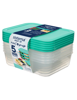 Sistema Nest-It™Meal Prep 1.9L - 5 Pack Keans Claremorris