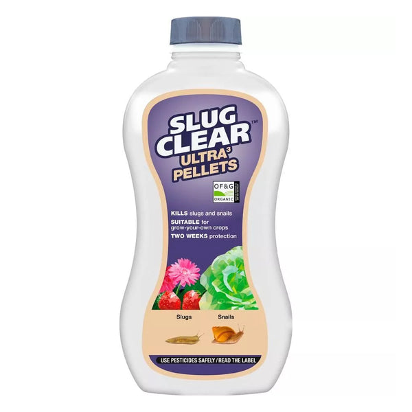 Slug Clear Ultra Pellets 685G for fast, safe slug and snail control in gardens, lasts up to 10 days - Keans Claremorris
