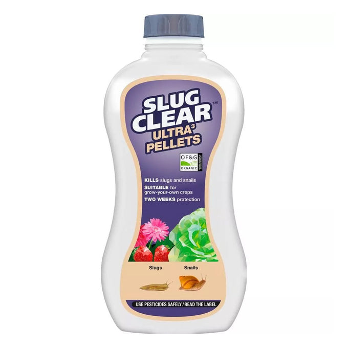 Slug Clear Ultra Pellets 685G for fast, safe slug and snail control in gardens, lasts up to 10 days - Keans Claremorris