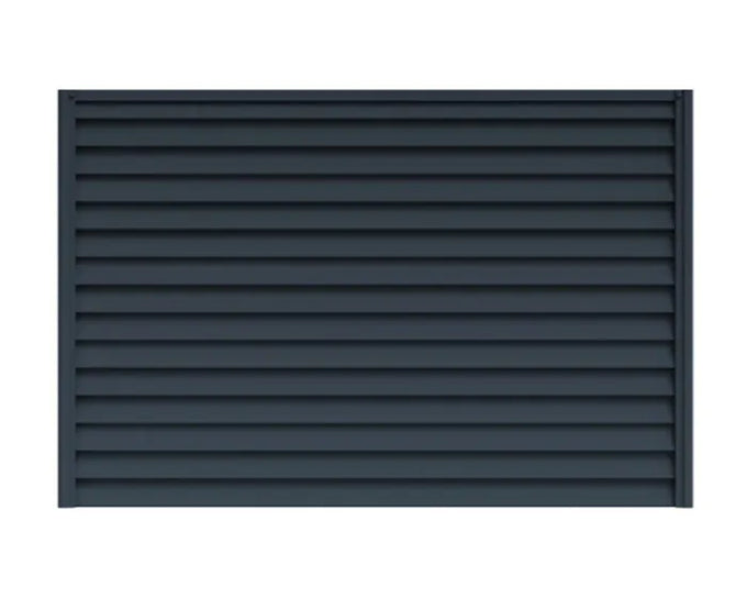 SmartFence Anthracite 1.8x1.5m steel fence panel pack, weatherproof, maintenance-free, 25-year guarantee – Keans Claremorris