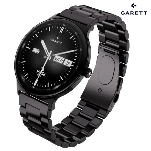 Smartwatch Garett Quantum Black steel Keans Claremorris