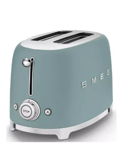 Smeg 50’s Retro Style 2 Slice Toaster – Emerald Green | TSF01EGMUK | Keans Claremorris
