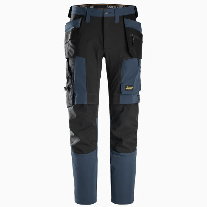 Snickers Allround 4-Way Stretch Trousers Holster – Navy/Black Keans Claremorris