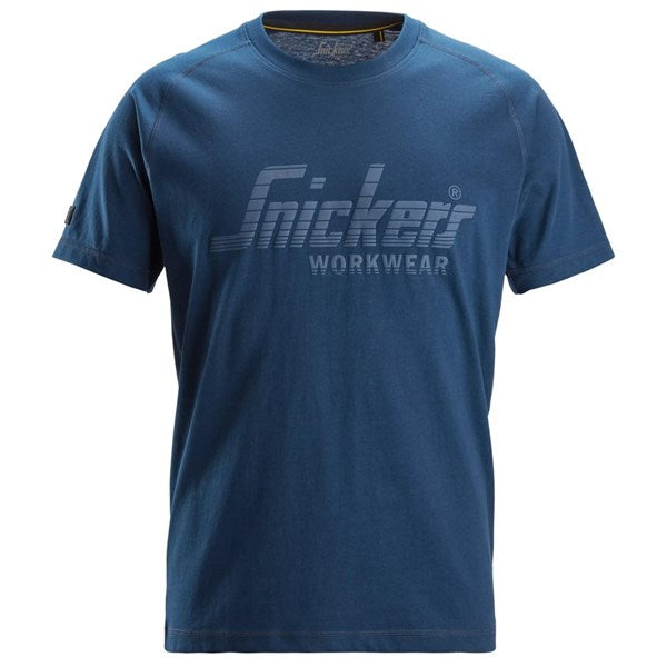 Snickers Logo T-shirt - Blue | Keans Claremorris