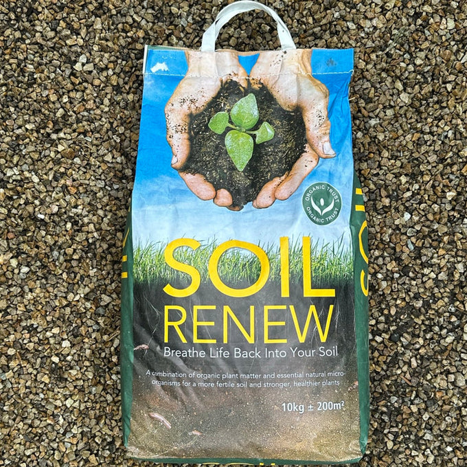 Soil Renew 10kg organic soil improver with microorganisms for better drainage, aeration, and plant health – Keans Claremorris