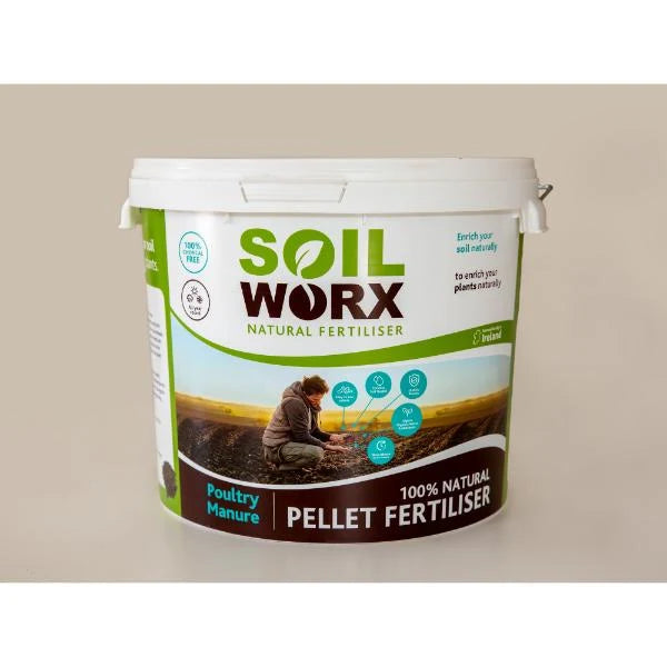 Soilworx Poultry Manure Bucket 10Kg Keans Claremorris