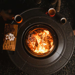 Solo FIRE Pit Surround Small Table Fits Ranger and Bonfire