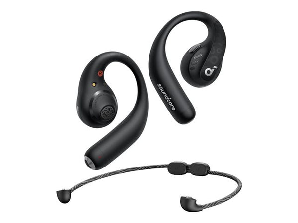 Soundcore AeroFit Pro IN Ear Headphones | Black | Keans Claremorris