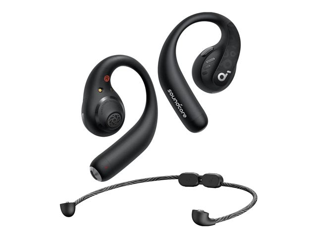 Soundcore AeroFit Pro IN Ear Headphones | Black | Keans Claremorris