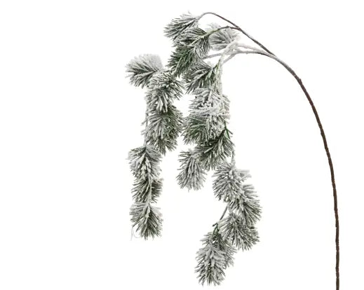 Spray Snowy Indoor, Green/White L.7 cm x W.25 cm x H.70 cm Keans Claremorris
