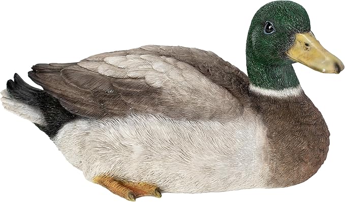 Squatting Mallard Duck - Garden Ornament Keans Claremorris