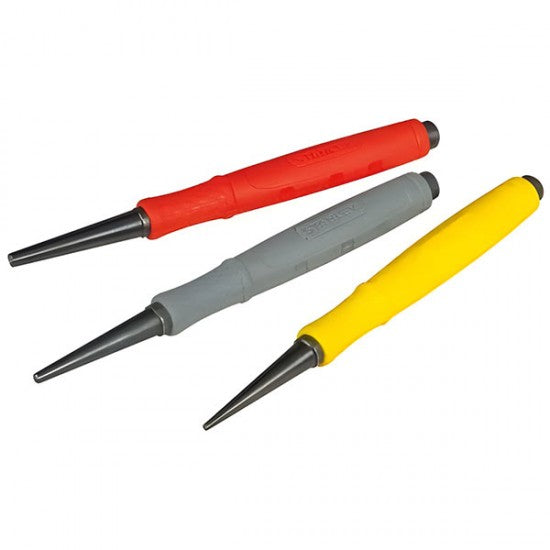Stanley Dynagrip 3-Piece Nail Punch Set Keans Claremorris