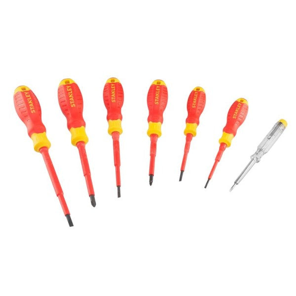 Stanley VDE Screwdriver Set, 7 Piece Keans Claremorris