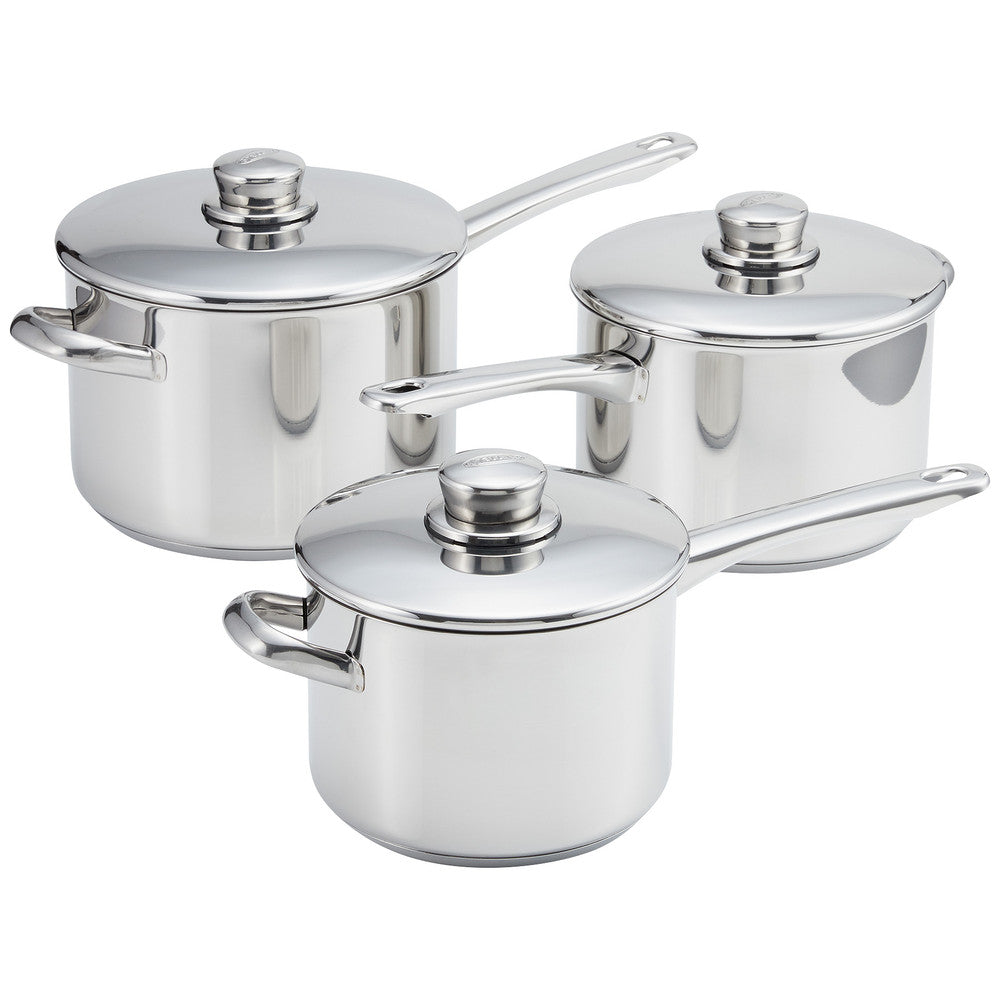 Stellar 8000 3 Piece Saucepan Set Keans Claremorris
