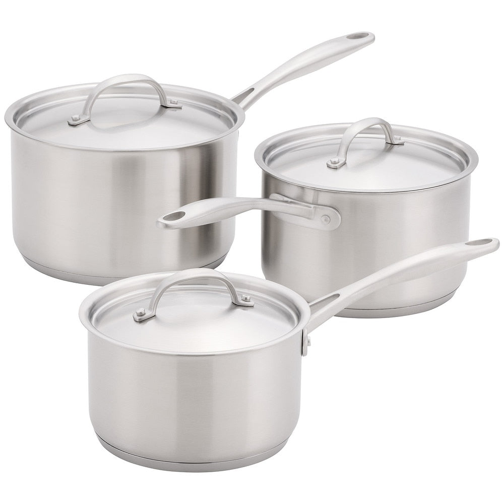 Stellar Profile Matte Range - 3 Piece Saucepan Set Keans Claremorris