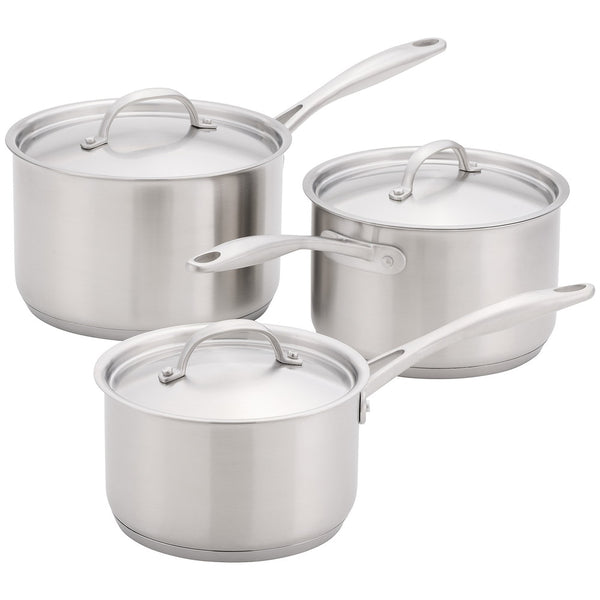 Stellar Profile Matte Range - 3 Piece Saucepan Set Keans Claremorris