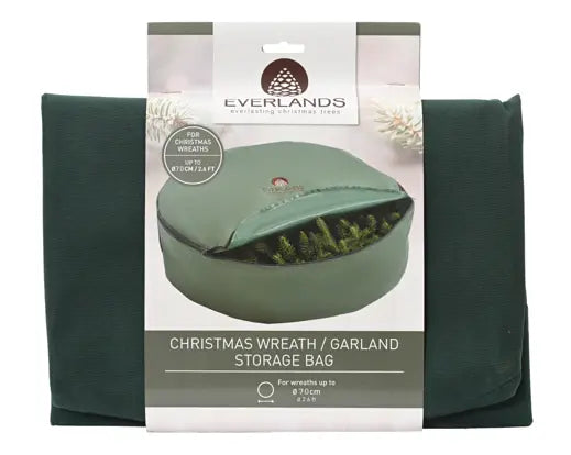 Storage Bag PP, Dark Green D.70 cm x H.20 cm Keans Claremorris