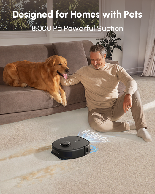 Eufy X10 Pro Omni cordless vacuum cleaner with powerful suction, multi-surface cleaning - available at Keans Claremorris.