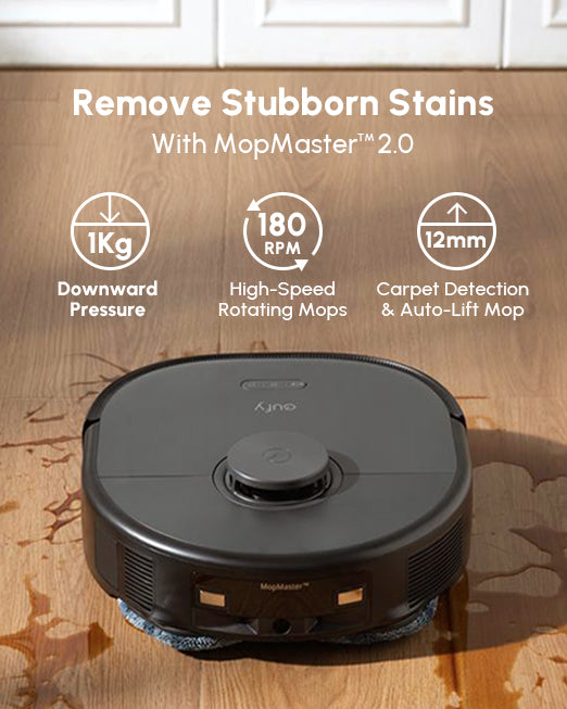 Eufy X10 Pro Omni robot vacuum with advanced cleaning, smart navigation – available at Keans Claremorris.