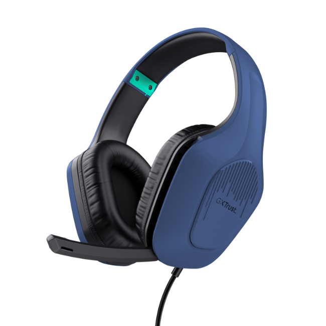 Trust GXT415 Zirox Gaming Headset - Blue | T24991