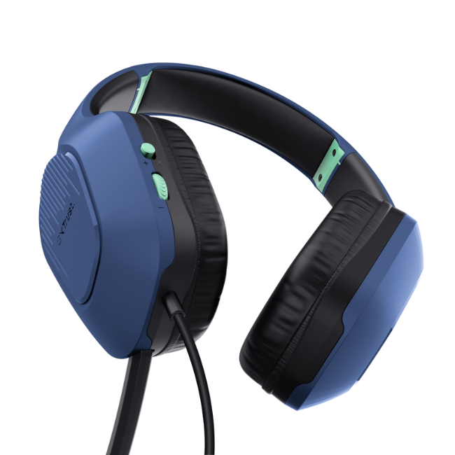 Trust GXT415 Zirox Gaming Headset - Blue | T24991