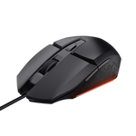 Load image into Gallery viewer, Trust GXT109 Felox Illuminated Gaming Mouse - Black | T25036
