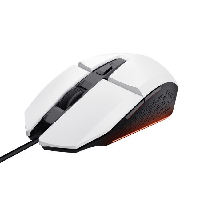 Trust GXT109 Felox Illuminated Gaming Mouse - White | T25066