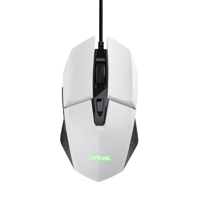 Trust GXT109 Felox Illuminated Gaming Mouse - White | T25066